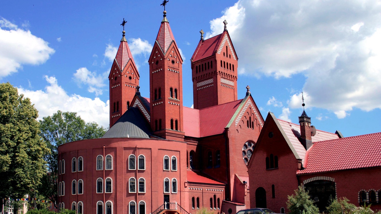 Костёл Святого Симеона и Святой Елены город Минск 