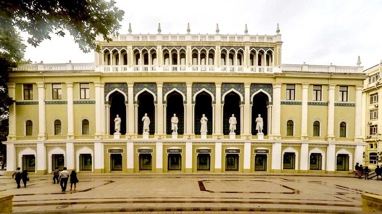 Музей азербайджанской литературы имени Низами Гянджеви Баку 