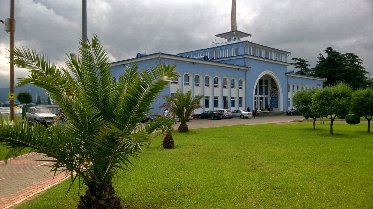 Морской вокзал город Батуми 