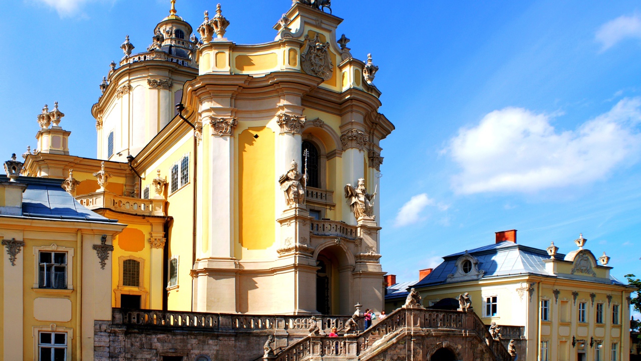 Собор святого Юра город Львов 