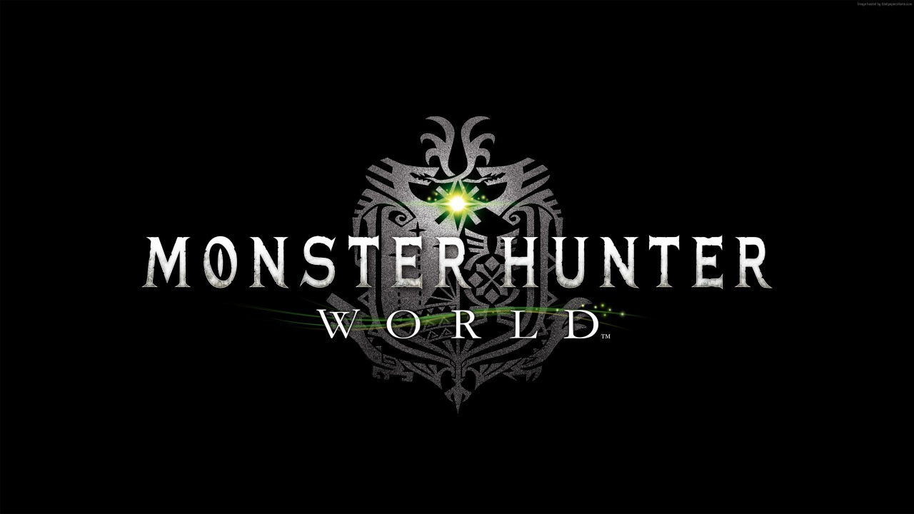 Логотип новой компьютерной игры Monster Hunter. World,  2018