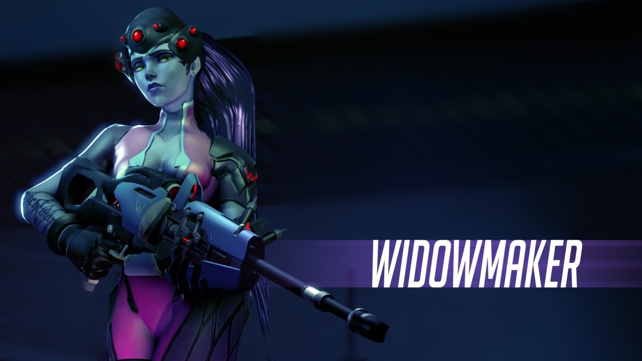 Widowmaker персонаж игры Overwatch 