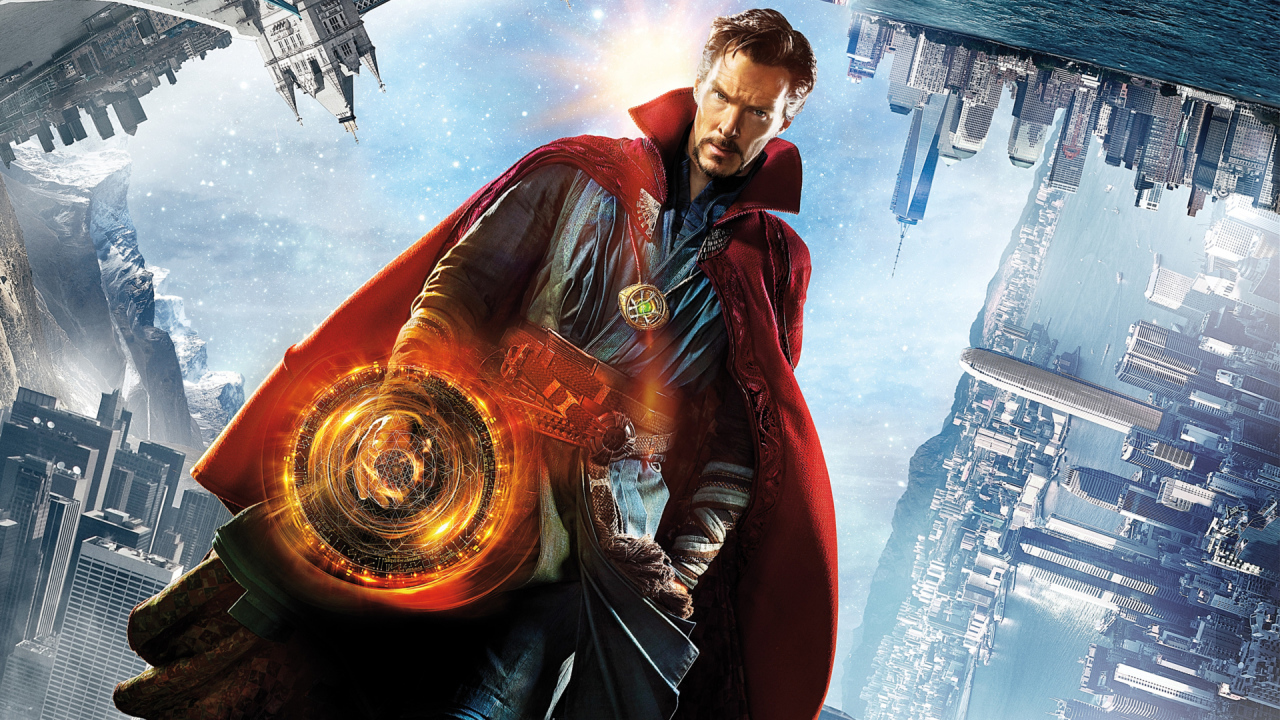 Актер Бенедикт Камбербэтч в фильме Доктор Стрэндж 