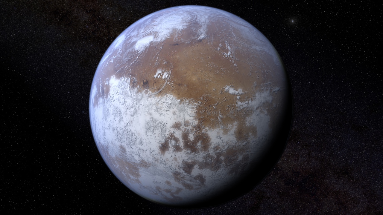 Ледяная планета Марс 