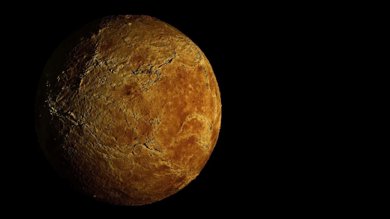 Планета солнечной системы Венера 