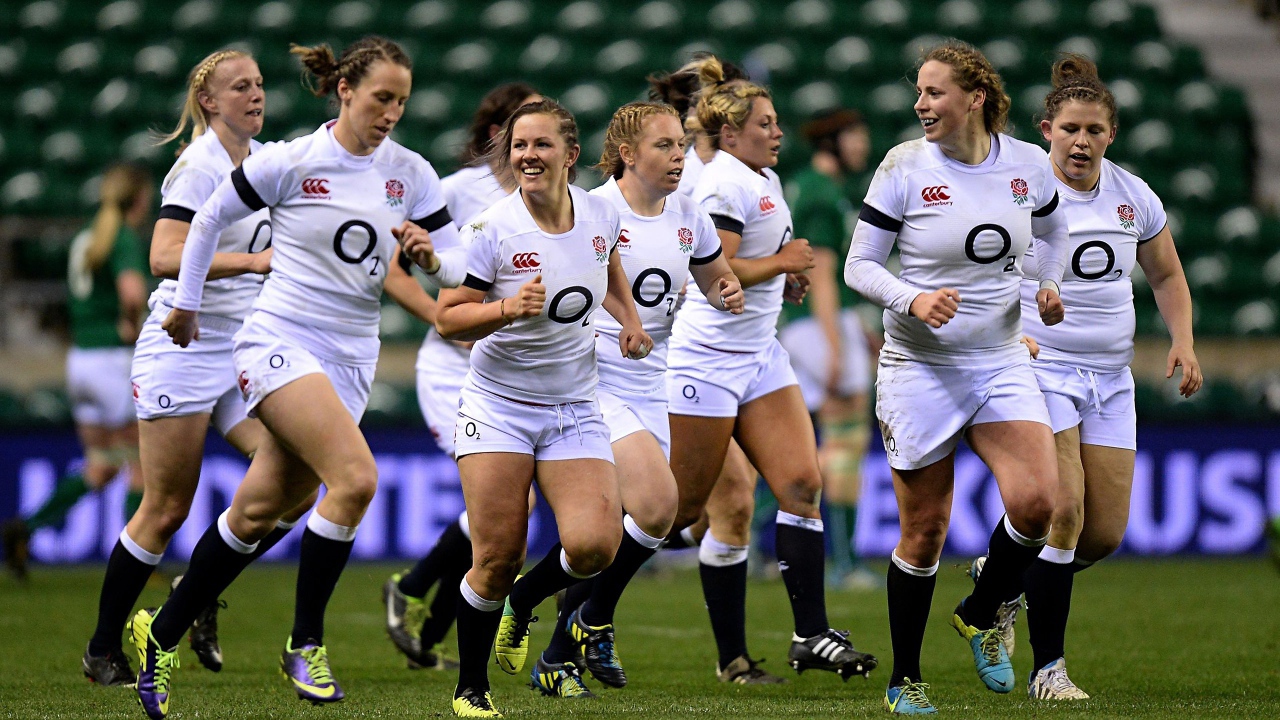 Женская сборная Англии по регби поле 