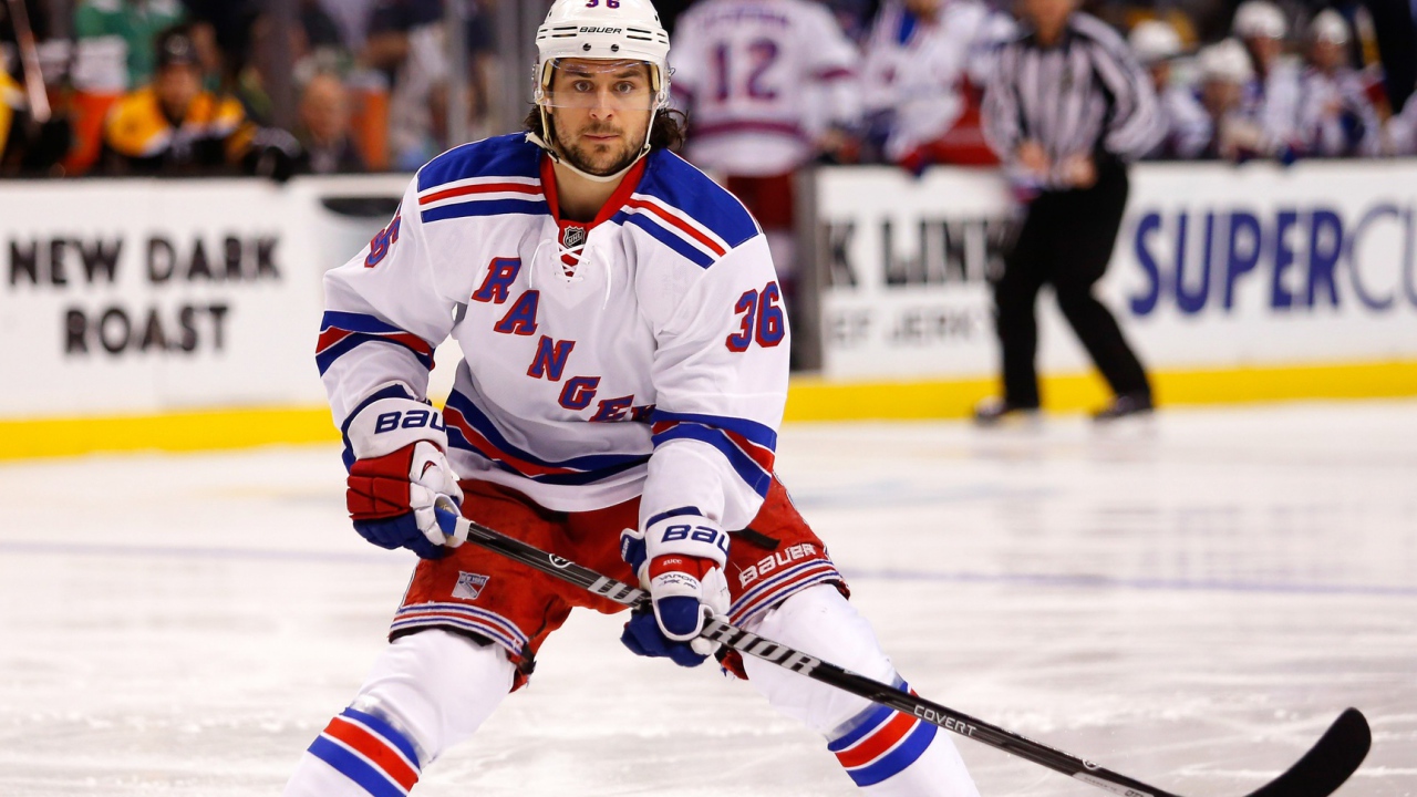 Хоккеист Матс Цуккарелло игрок клуба Нью-Йорк Рейнджерс 