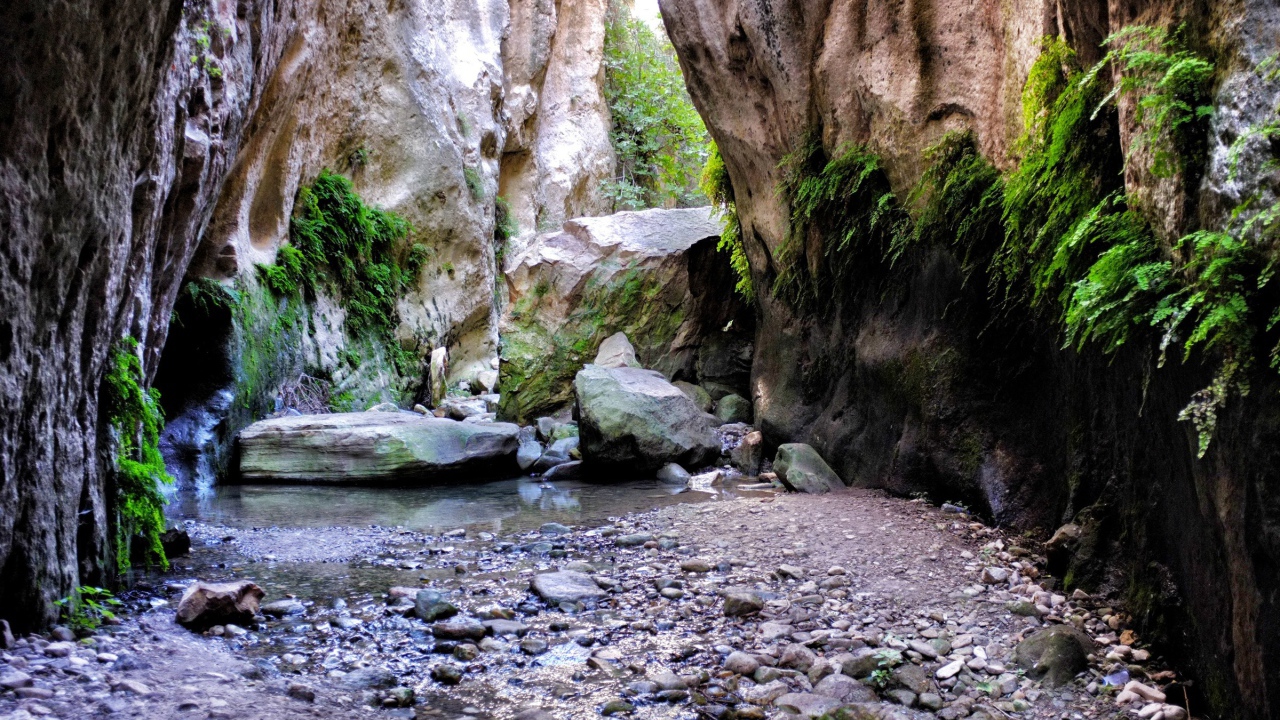 Красивое ущелье Авакас, Кипр 