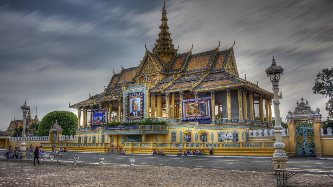 Дворец короля в Камбоджа