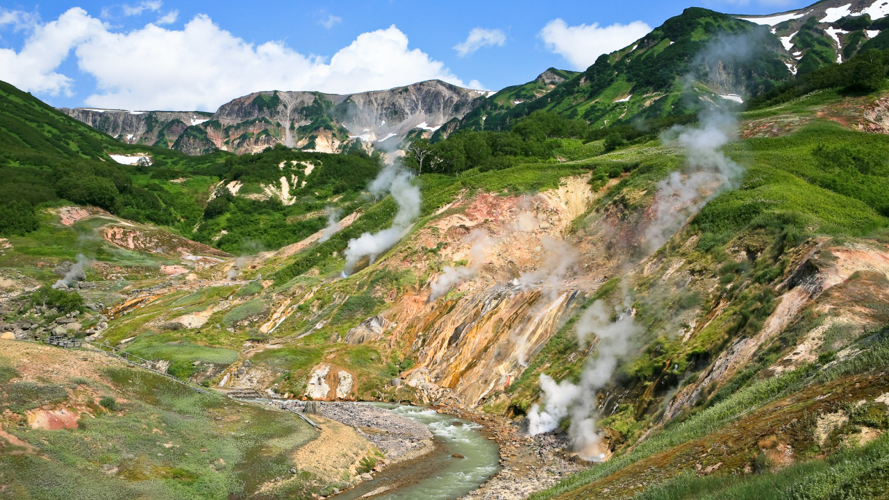 Долина Гейзеров, Камчатка, Россия 