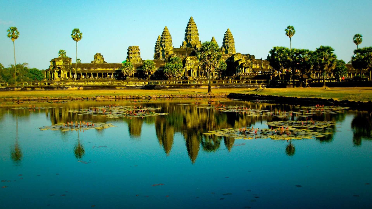 Легендарный индуистский храмовый комплекс Ангкор-Ват 