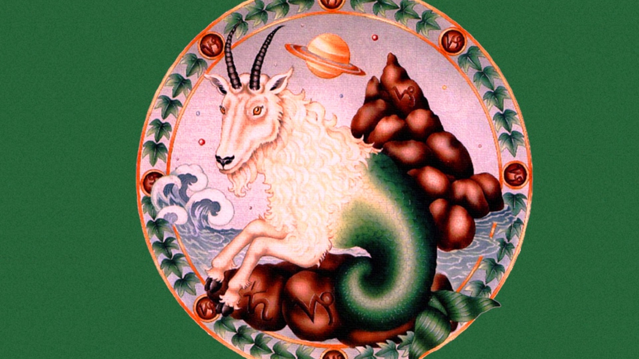 Знак зодиака Козерог  рисунок 