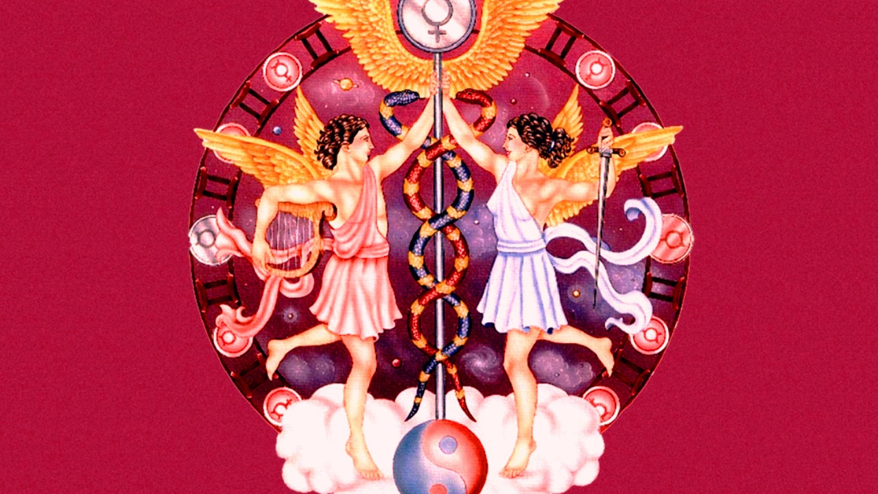 Знак зодиака Близнецы рисунок 