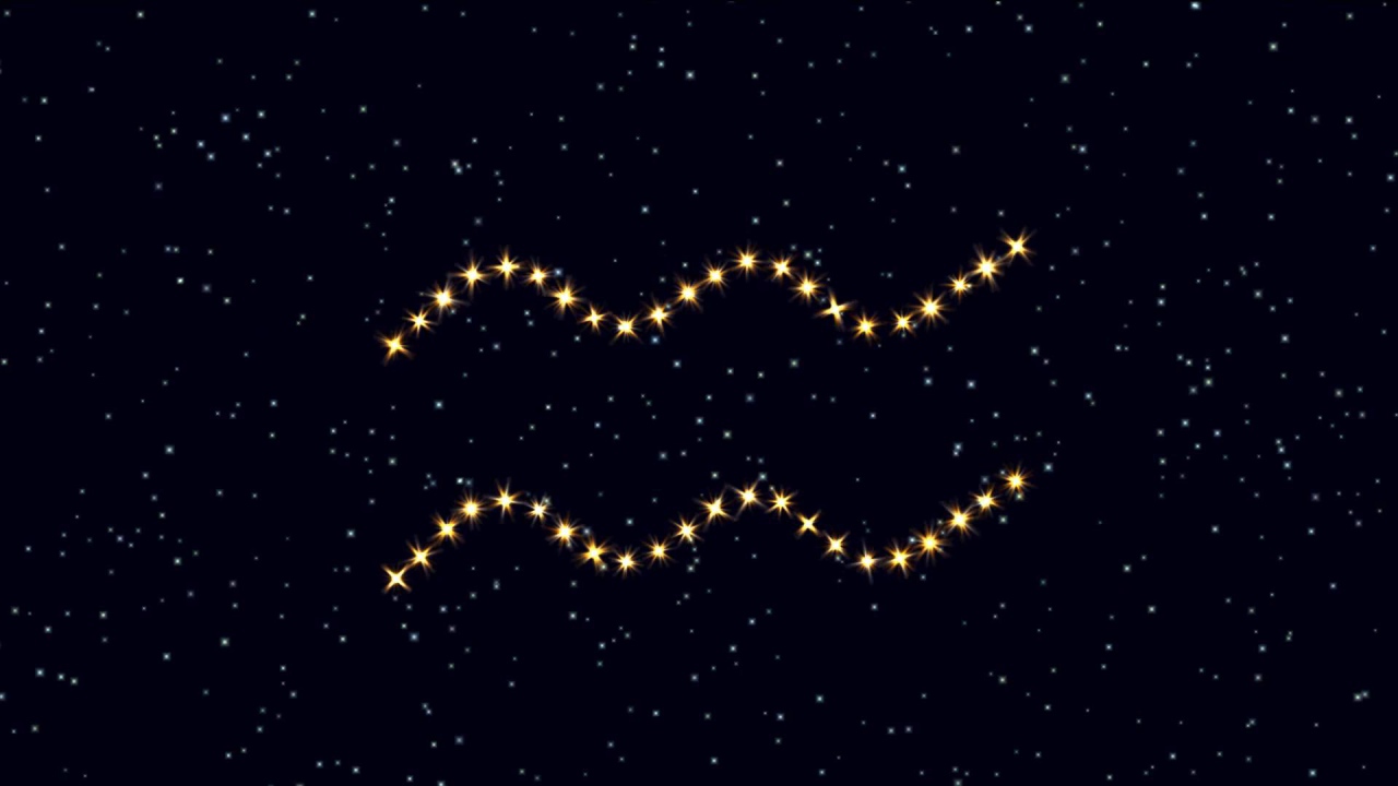 Звездный знак зодиака Водолей    
