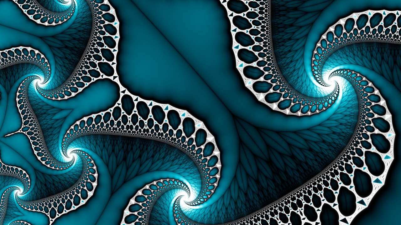 Необычный абстрактный рисунок 