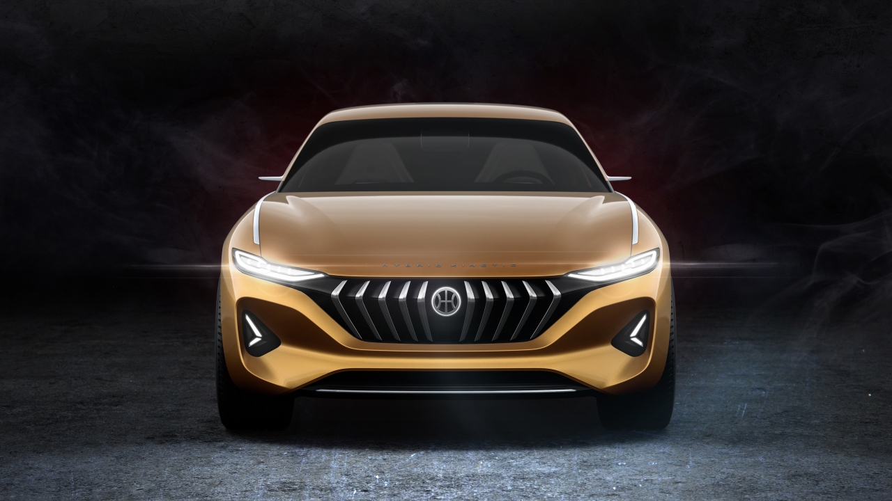Автомобиль Hybrid Kinetic H500, 2018 вид спереди