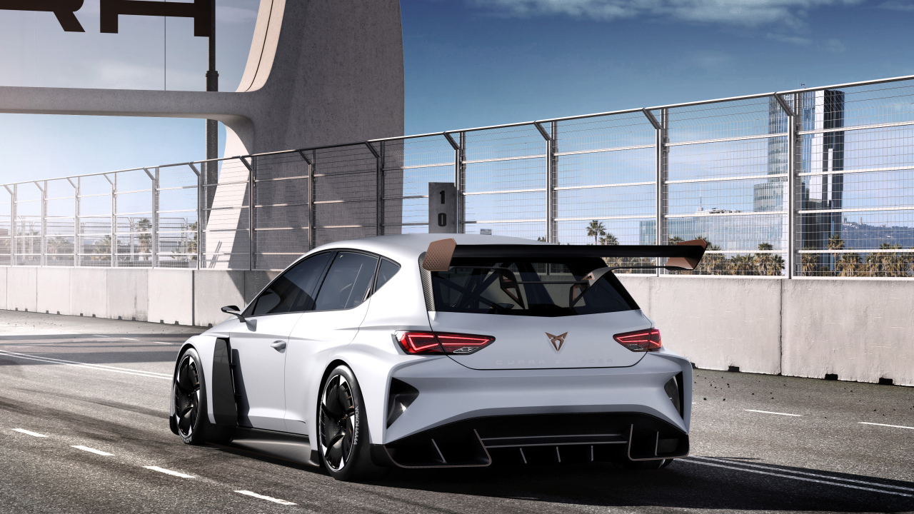 Спортивный автомобиль Cupra E Racer 2018 