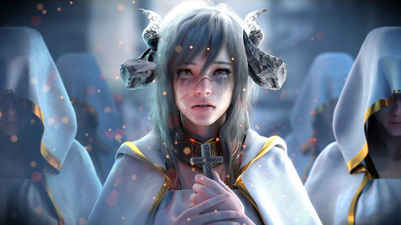 Девушка демон, фэнтези