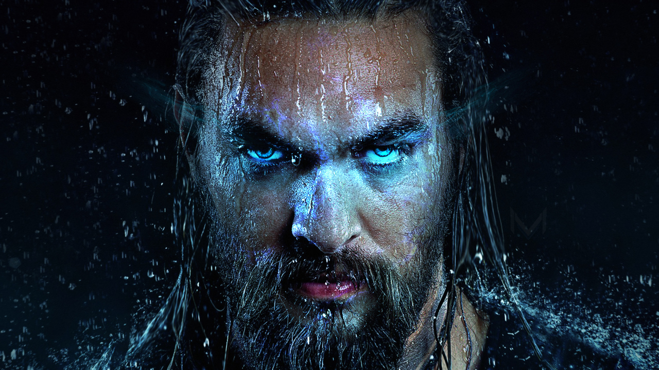 Актер Джейсон Момоа в новом фильме Аквамен, 2018 