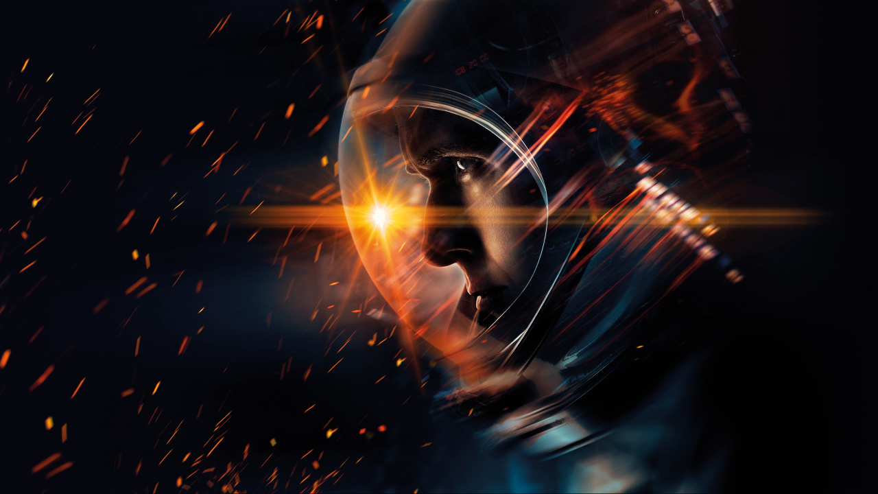 Актер Райан Гослинг в фильме Человек на Луне, 2018