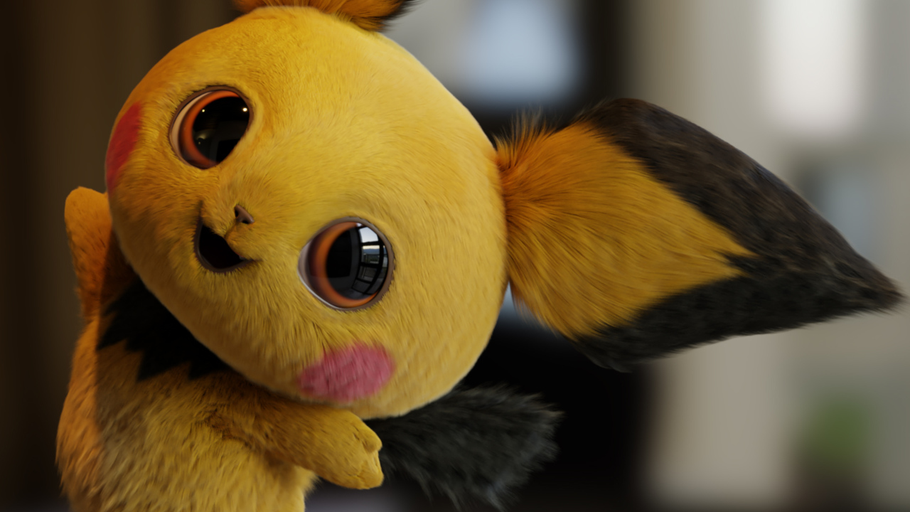 Персонаж фильма фэнтези Покемон. Детектив Пикачу, 2019