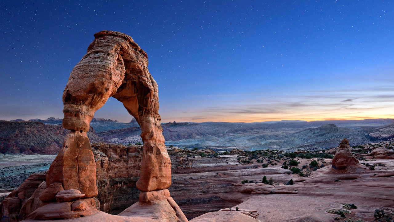 Скала Delicate Arch, Национальный парк Арчиз