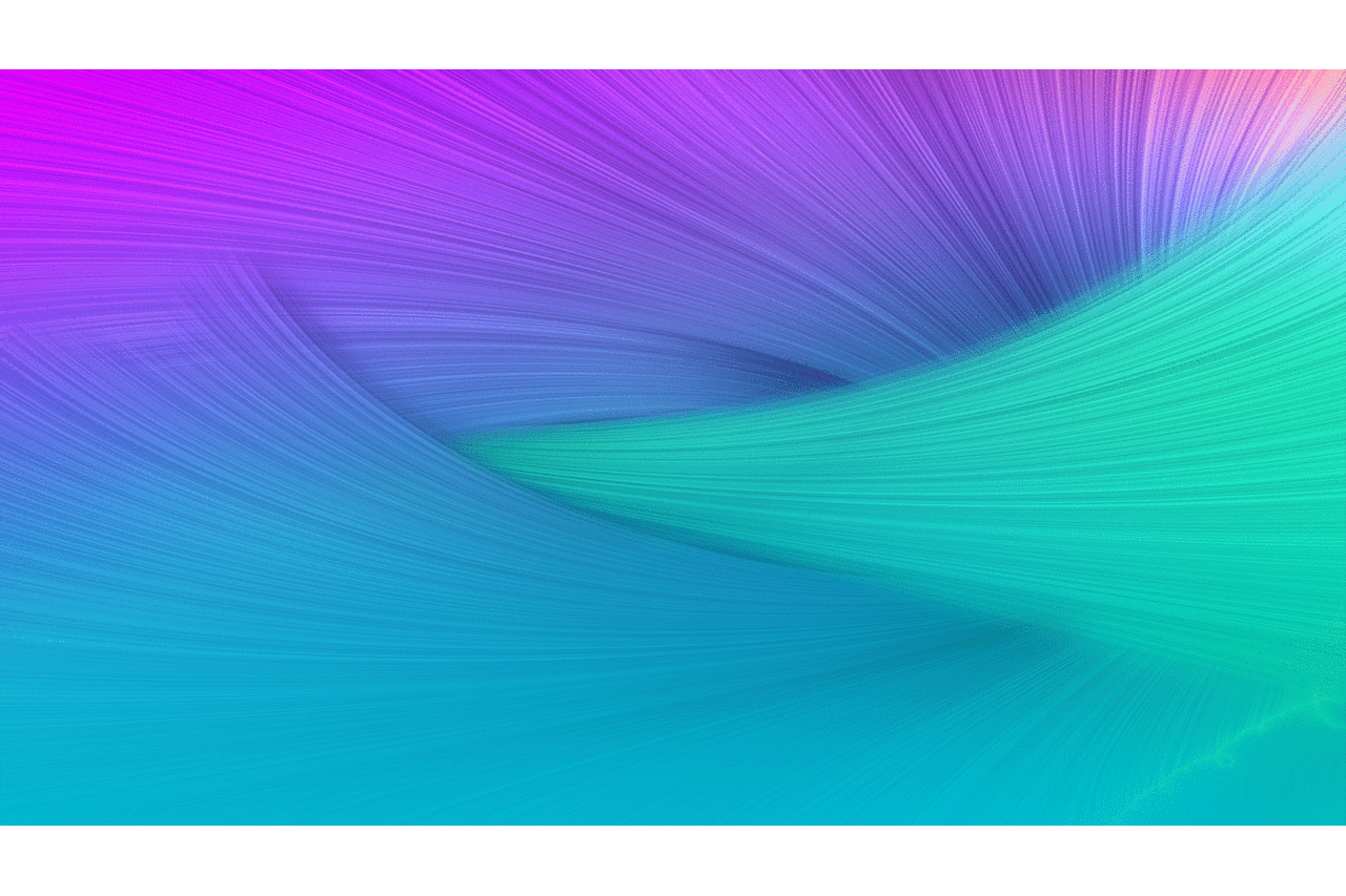 Розовые и голубые абстрактные линии 