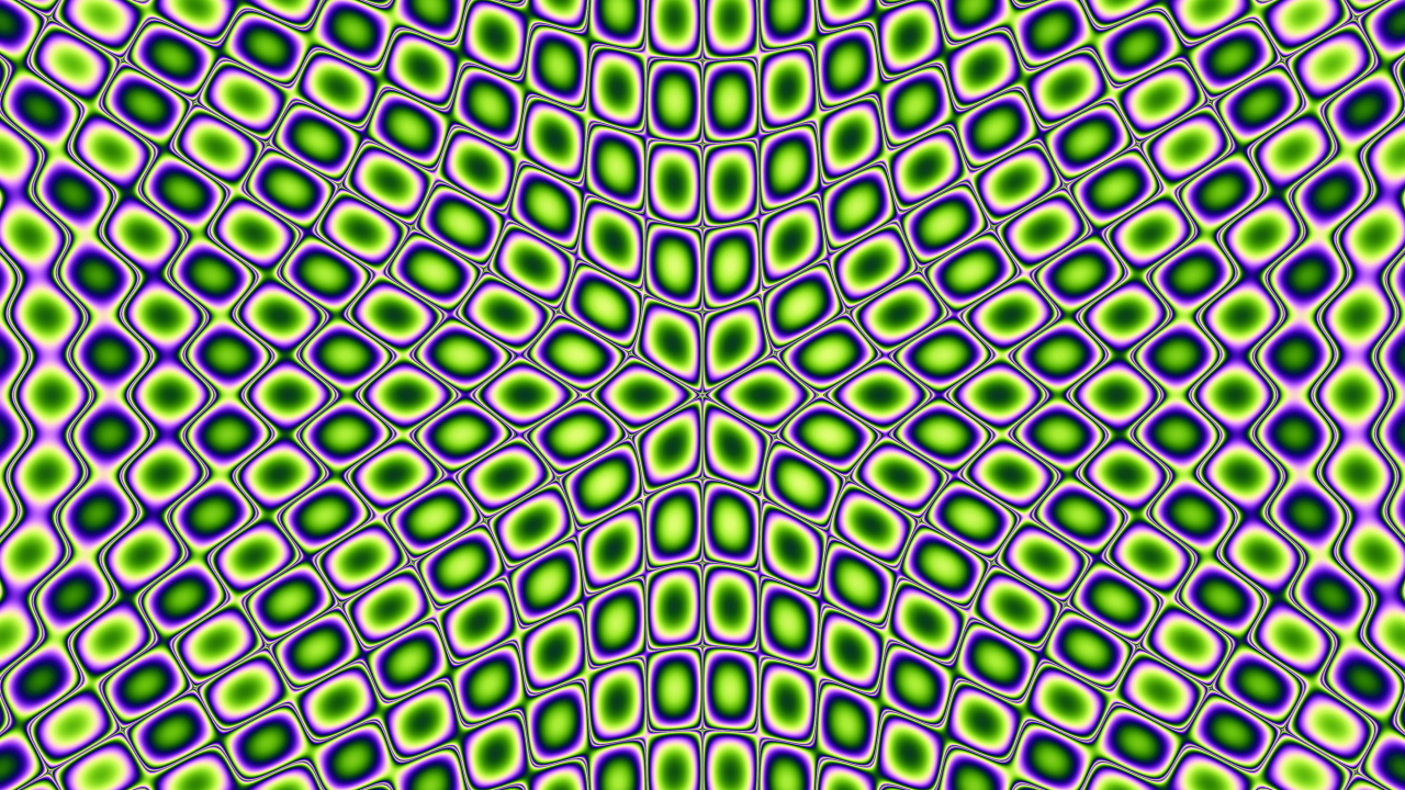 Красивый узор с оптической иллюзией 