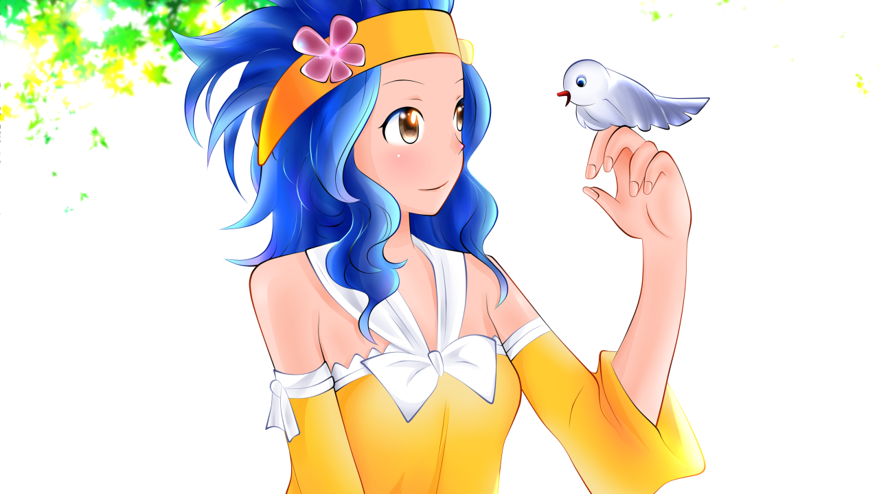 Персонаж Levy McGarden аниме Хвост Феи