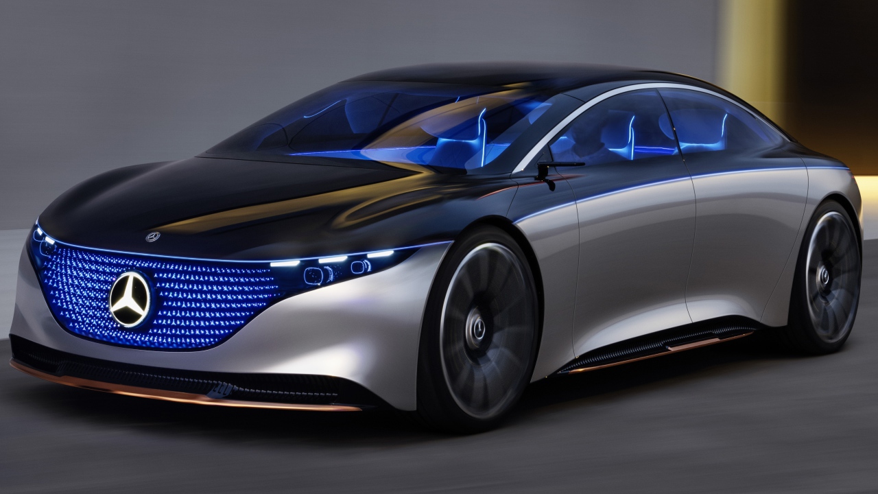 Автомобиль Mercedes-Benz Vision EQS 2019  года