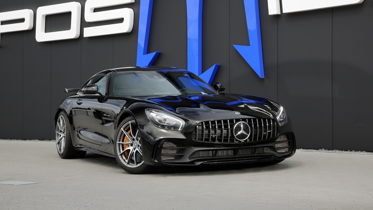 Черный мерседес Posaidon GT R RS830+ 2019 года 