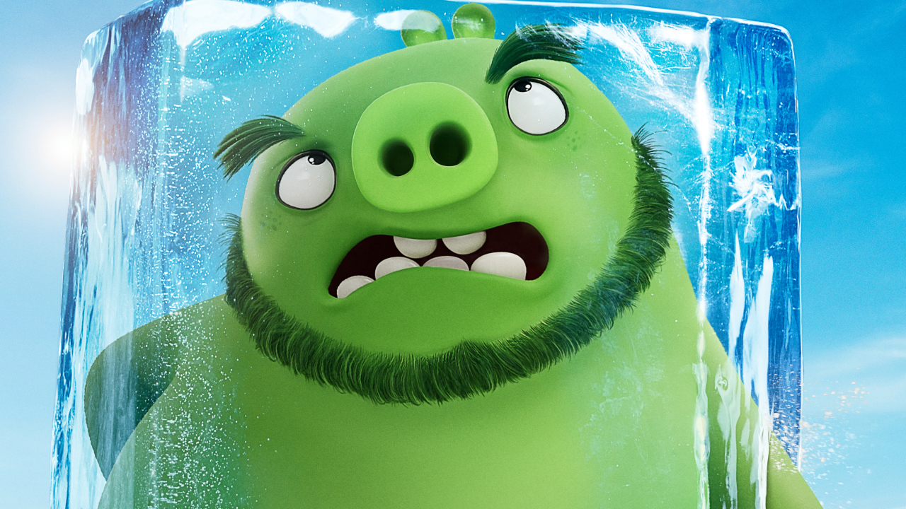 Персонаж Леонард мультфильм Angry Birds в кино 2, 2019 года