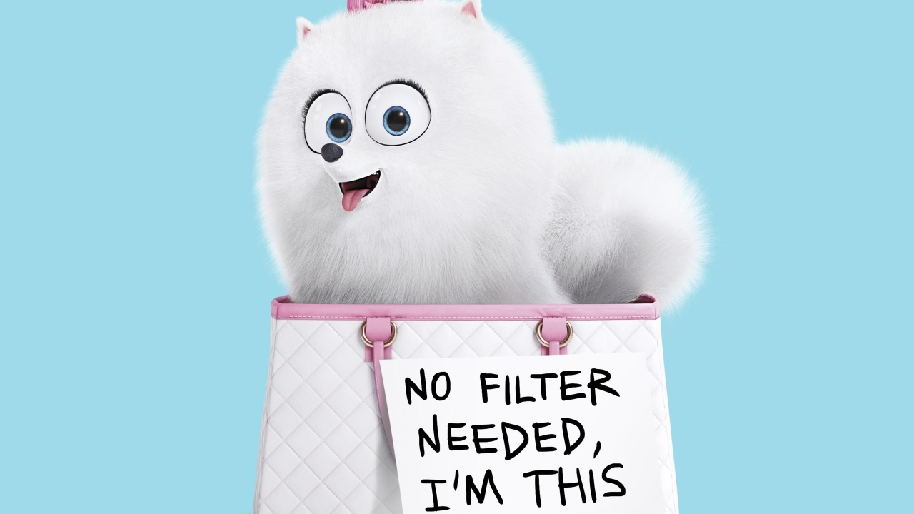 Померанский шпиц Гиджет из мультфильма Тайная жизнь домашних животных 2