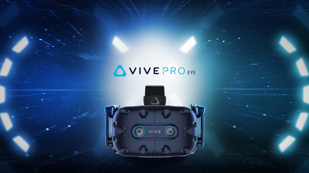 Очки виртуальной реальности HTC Vive Pro Eye, CES 2019