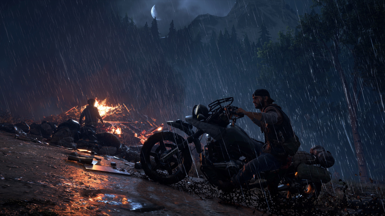 Скриншот компьютерной игры Days Gone, 2019