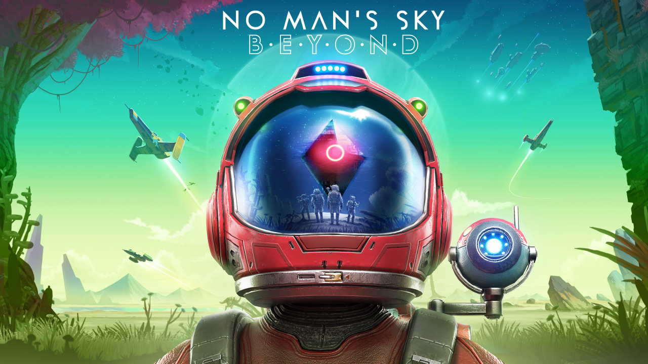 Постер видеоигры No Man's Sky Beyond, 2019