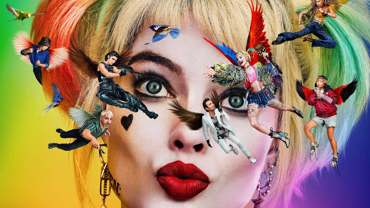 Постер нового фильма Хищные птицы: Потрясающая история Харли Квинн, 2020 