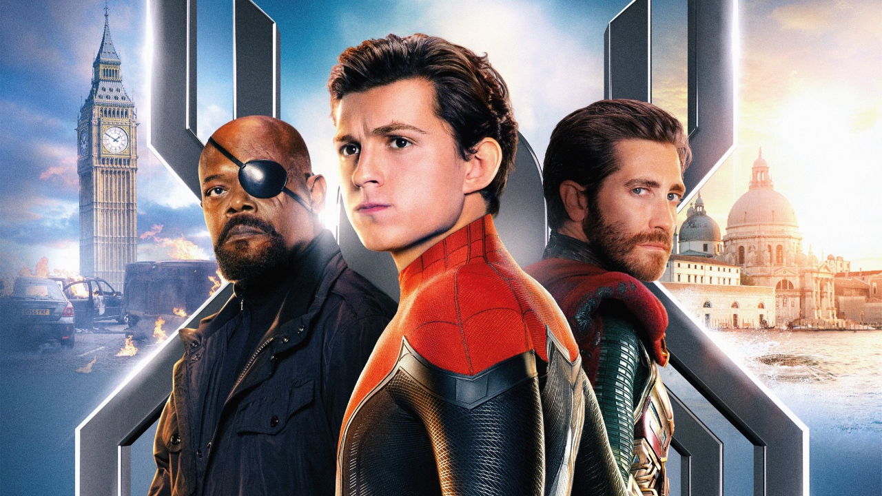 Постер фильма Человек-паук: Вдали от дома, 2019