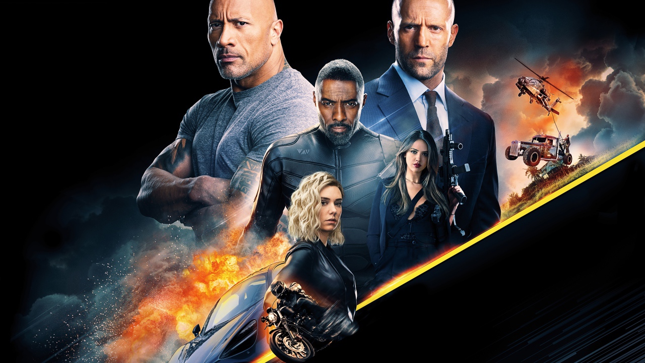 Главные персонажи фильма Форсаж: Хоббс и Шоу