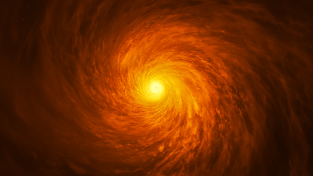 Яркая спираль в солнечной галактике