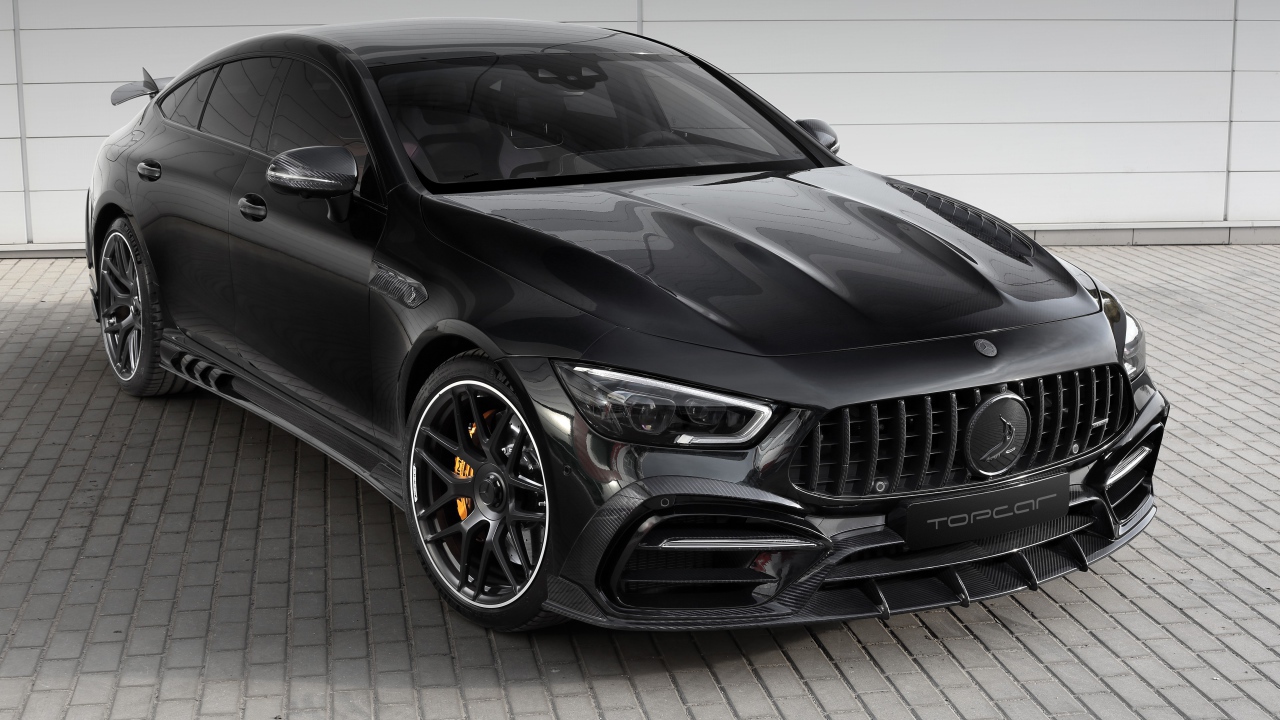 Черный Mercedes-AMG GT 63 S 4MATIC+ 4-Door 
