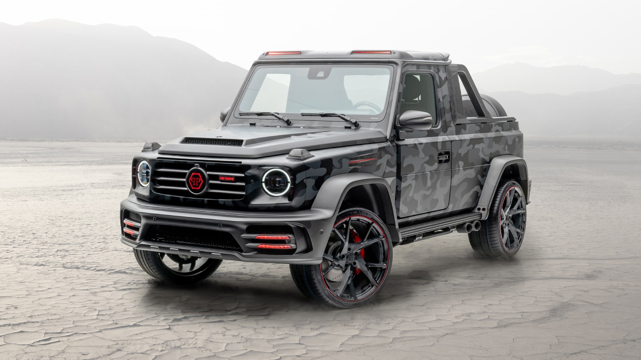 Джип Mansory Star Trooper, 2020 года в горах