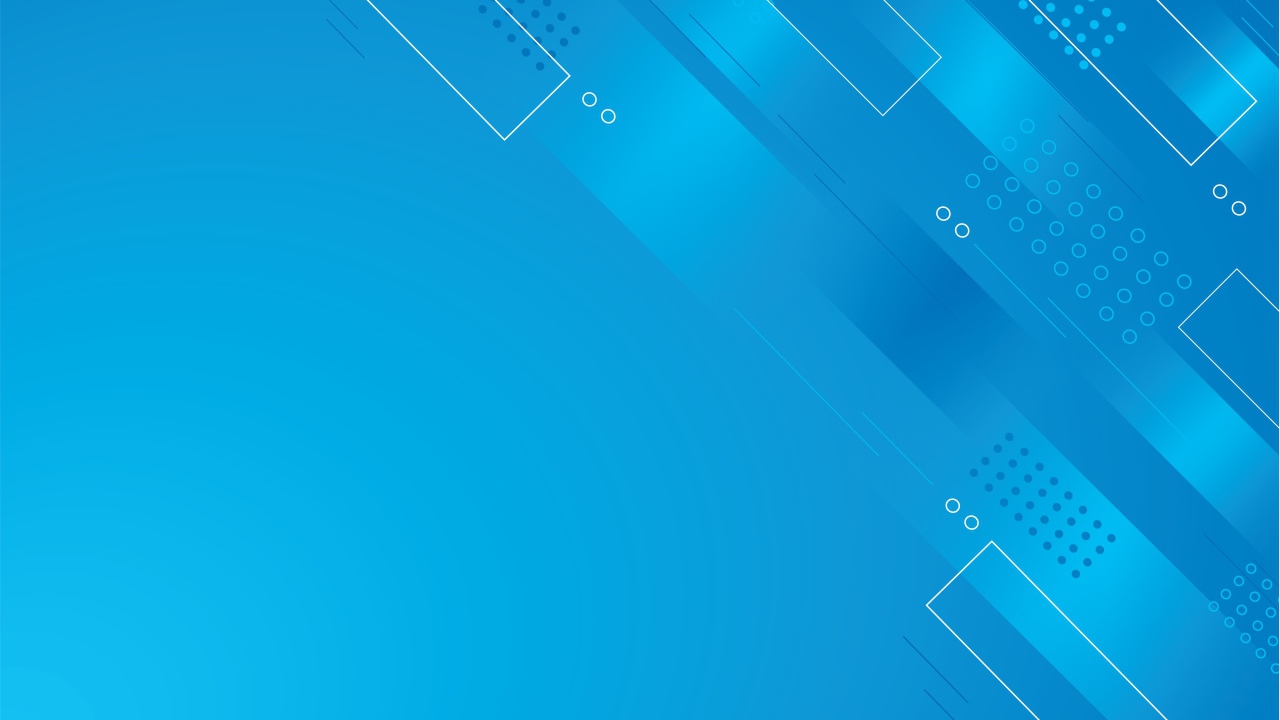 Голубой фон с геометрическими фигурами