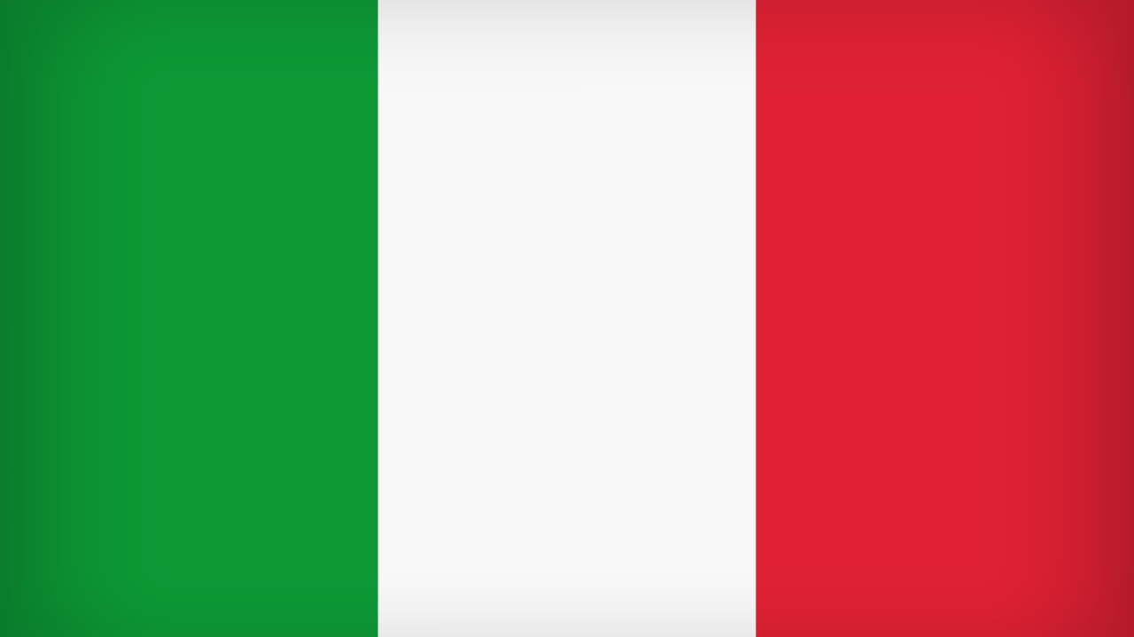 Трехцветный флаг Италии 