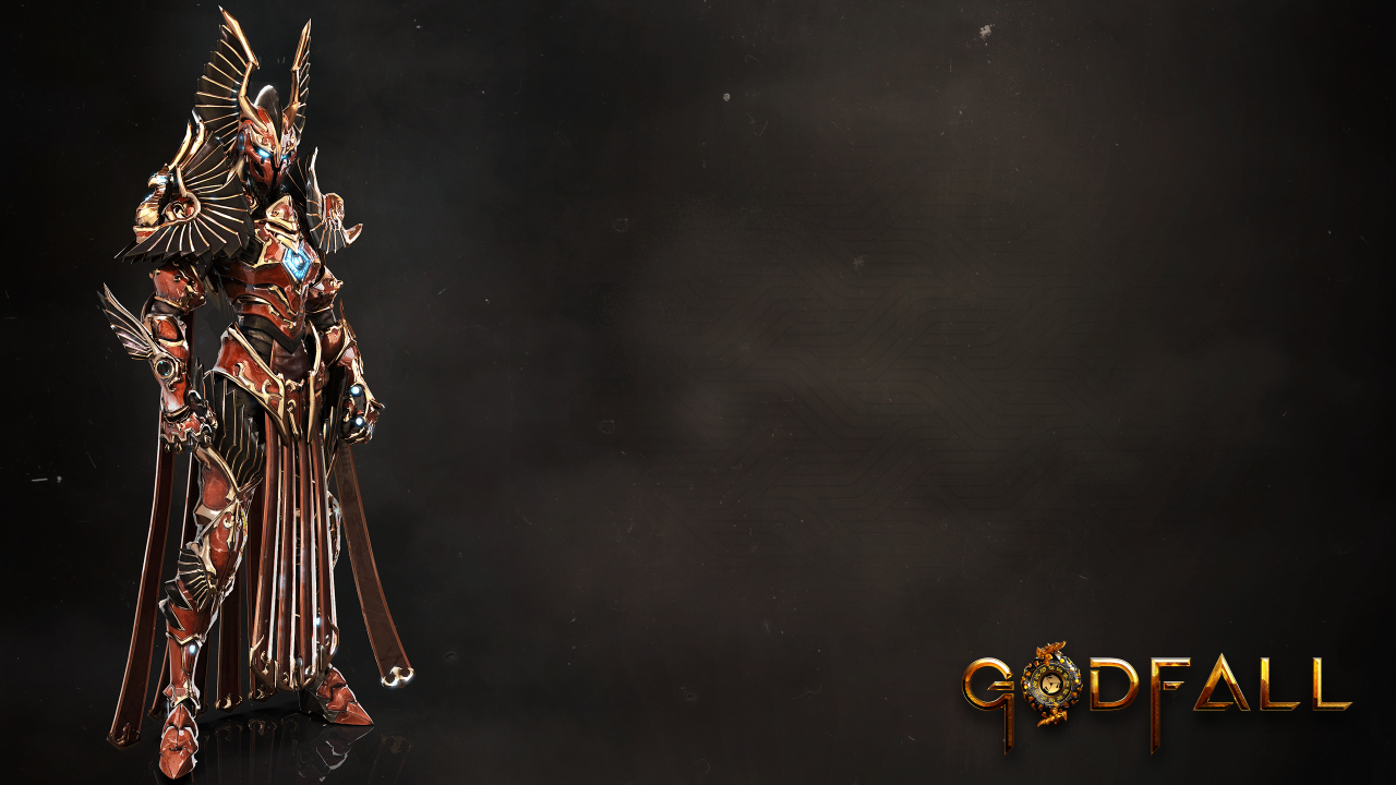 Персонаж компьютерной игры Godfall, 2020