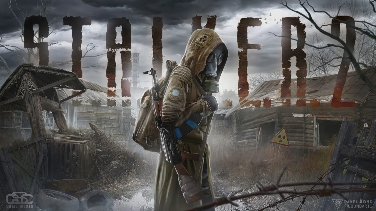 Постер компьютерной игры S.T.A.L.K.E.R. 2, 2021