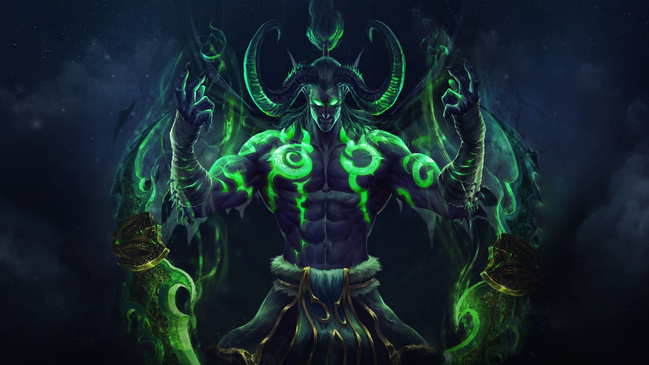 Демон  из компьютерной игры Warcraft III: Reforged