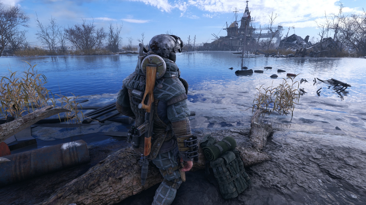 Кадр компьютерной игры  Metro Exodus, 2019
