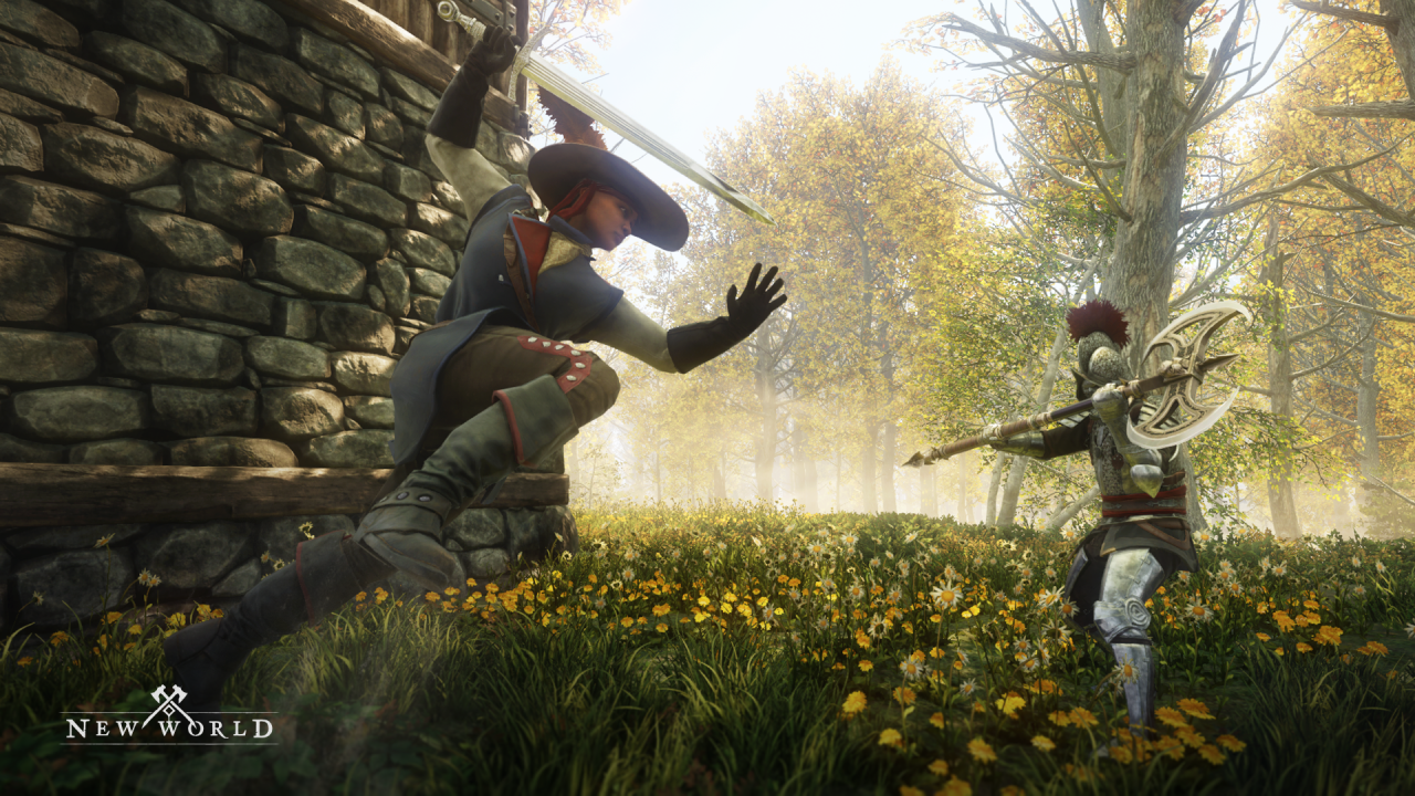 Скриншот игры New World, 2020