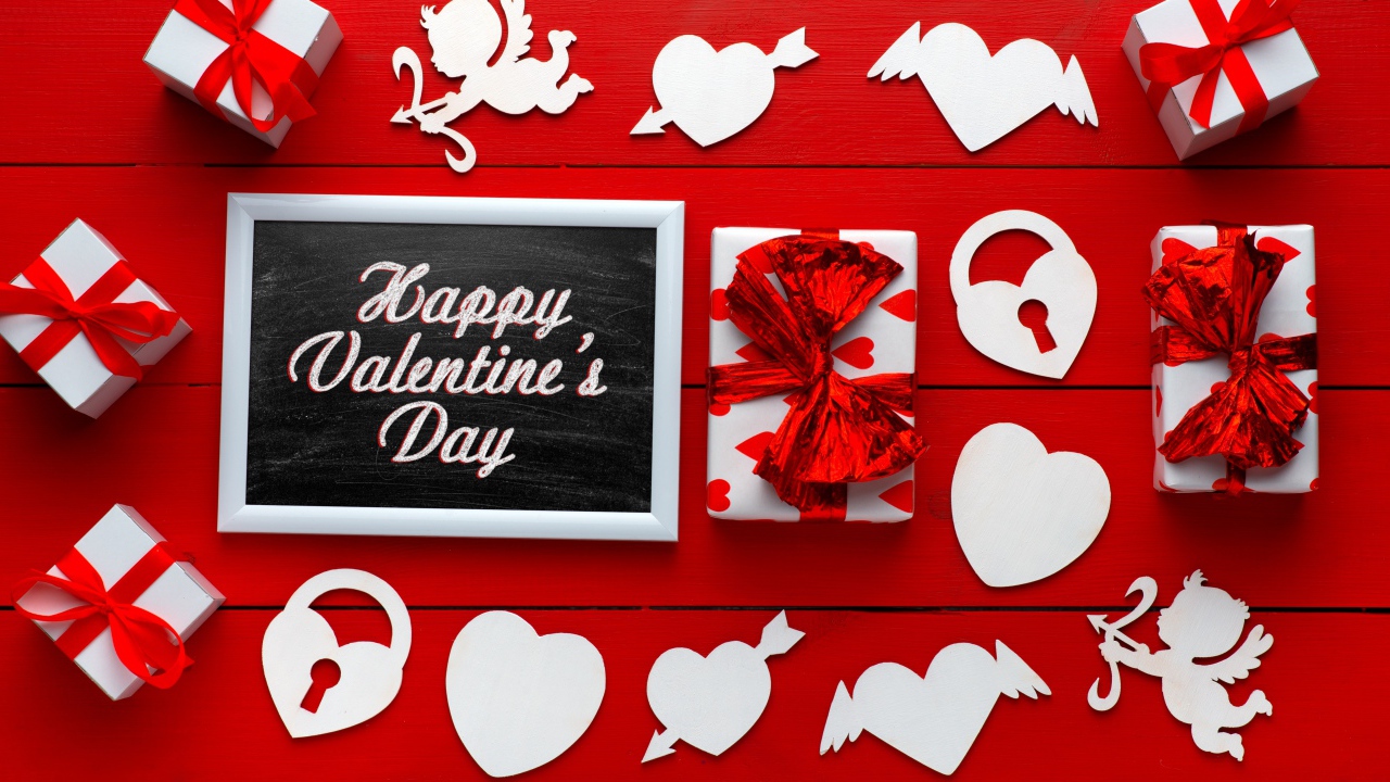 Подарки и декор на день влюбленных 14 февраля